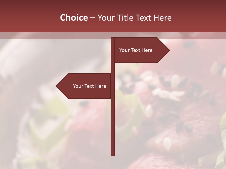 Fillet Course Grain PowerPoint Template