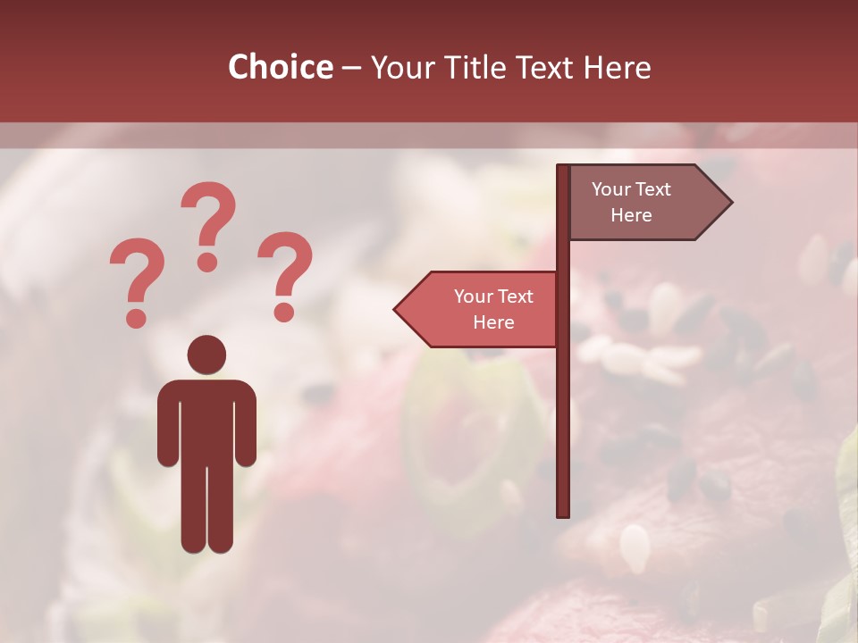 Fillet Course Grain PowerPoint Template