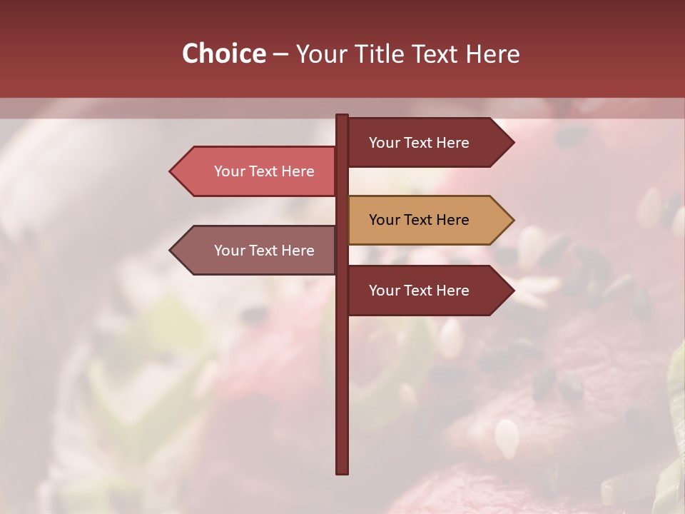Fillet Course Grain PowerPoint Template