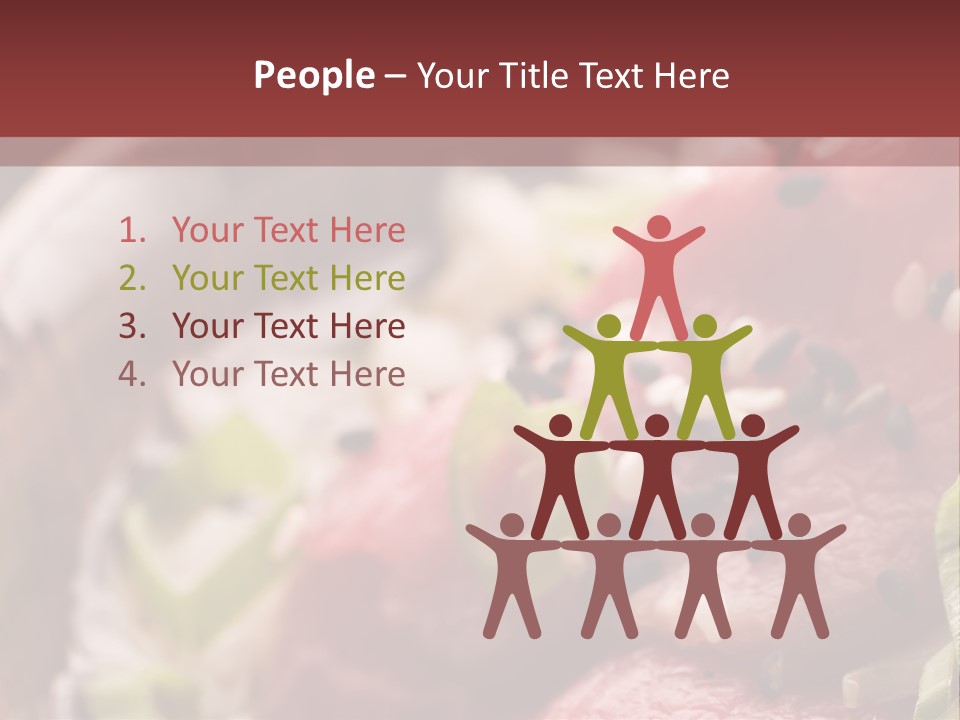 Fillet Course Grain PowerPoint Template