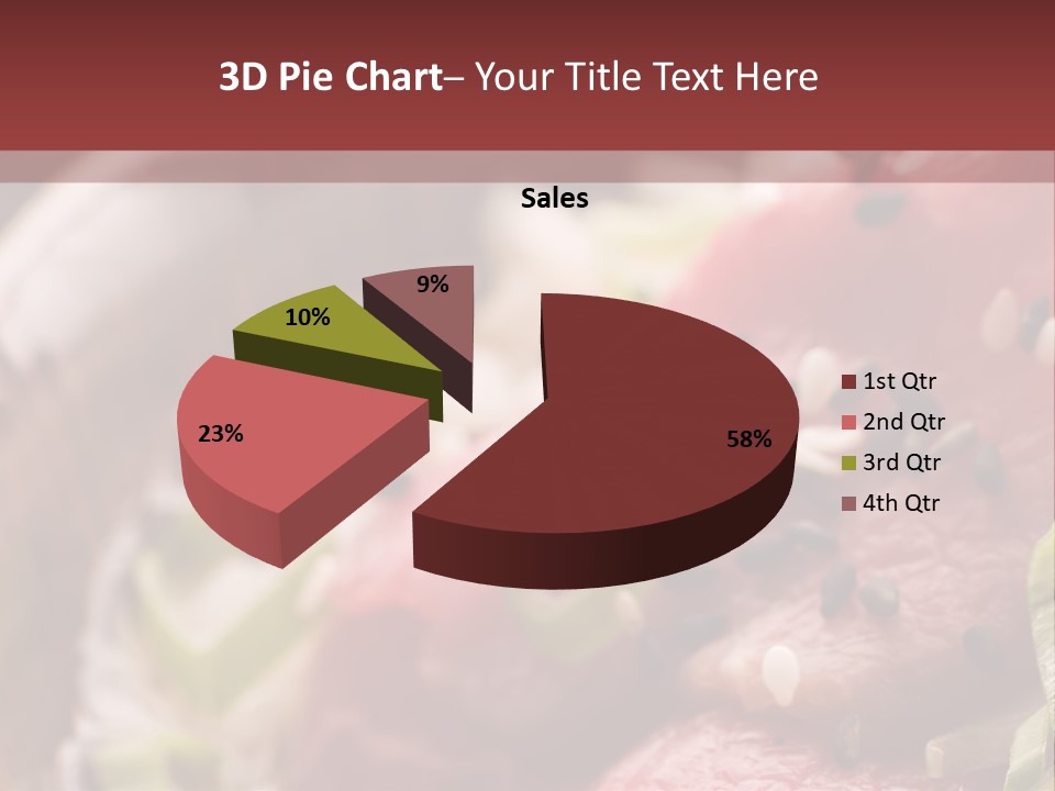 Fillet Course Grain PowerPoint Template