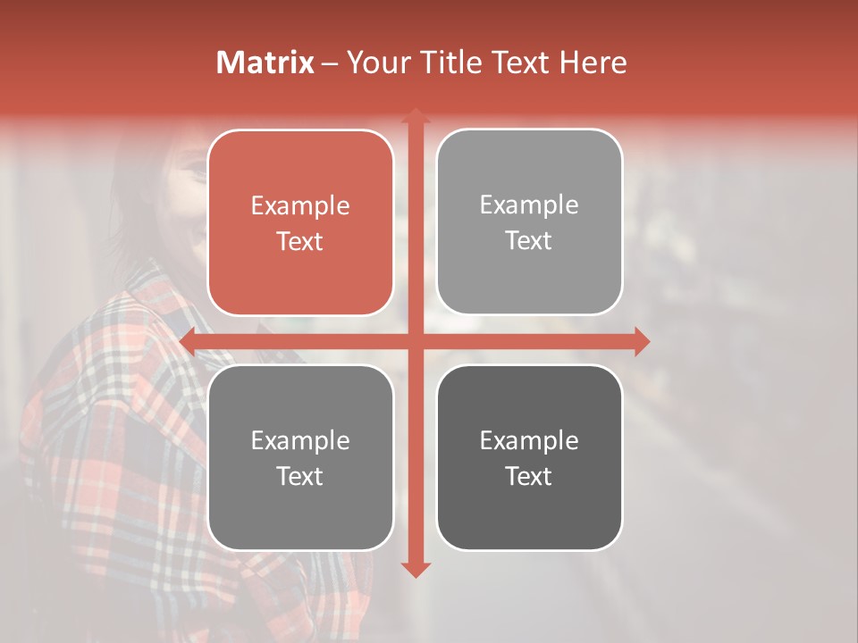 Hipster Expression Smiling PowerPoint Template
