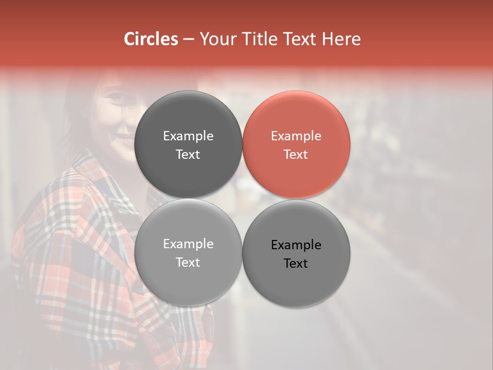 Hipster Expression Smiling PowerPoint Template