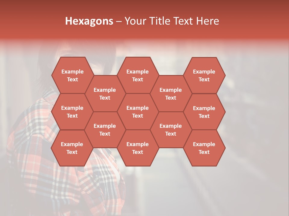 Hipster Expression Smiling PowerPoint Template