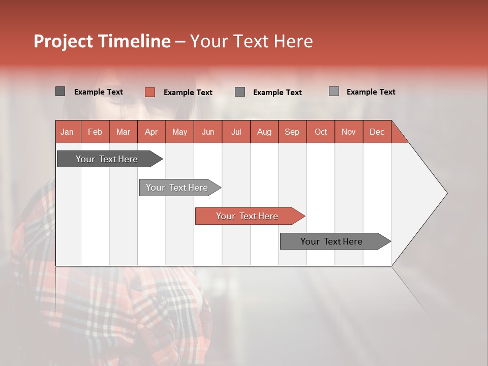 Hipster Expression Smiling PowerPoint Template