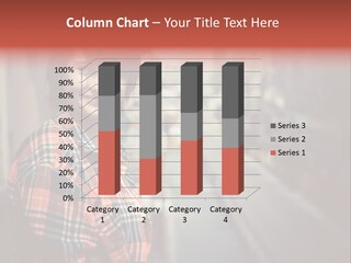 Hipster Expression Smiling PowerPoint Template