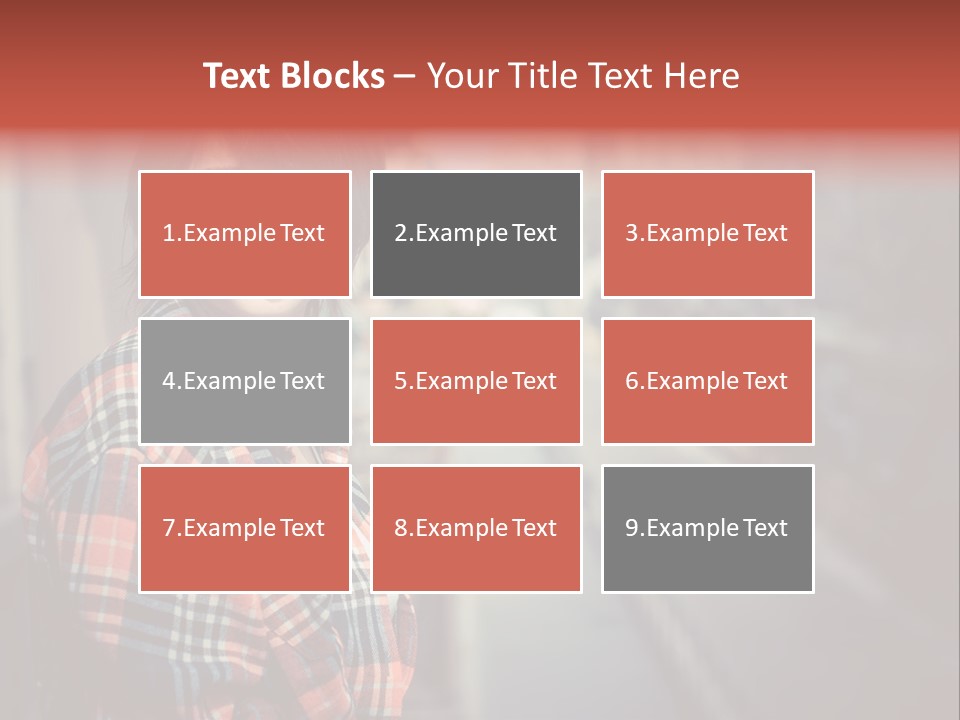 Hipster Expression Smiling PowerPoint Template