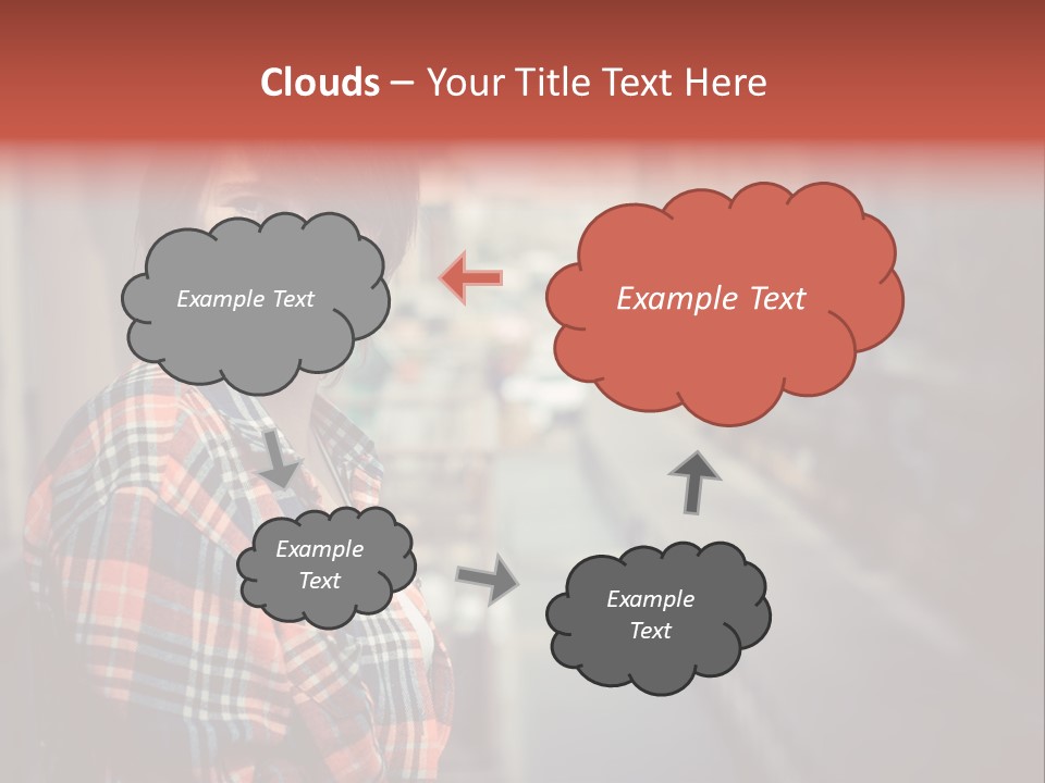 Hipster Expression Smiling PowerPoint Template
