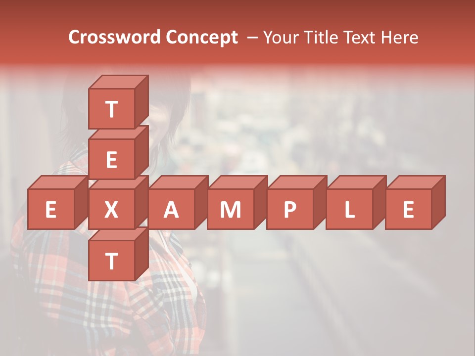 Hipster Expression Smiling PowerPoint Template