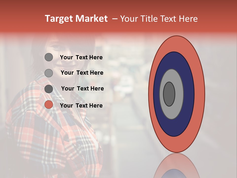 Hipster Expression Smiling PowerPoint Template