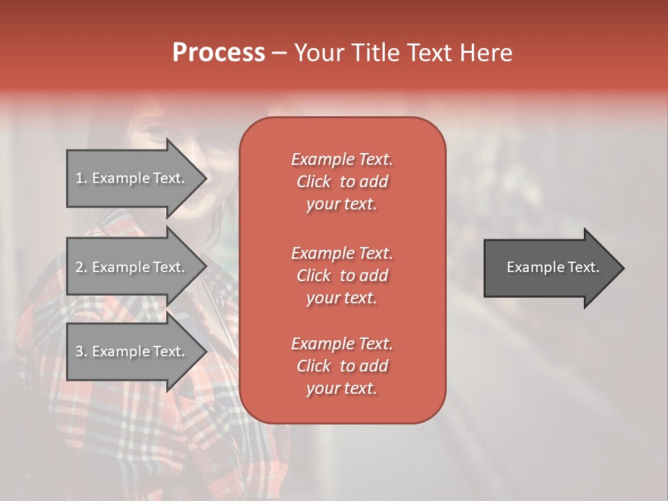 Hipster Expression Smiling PowerPoint Template