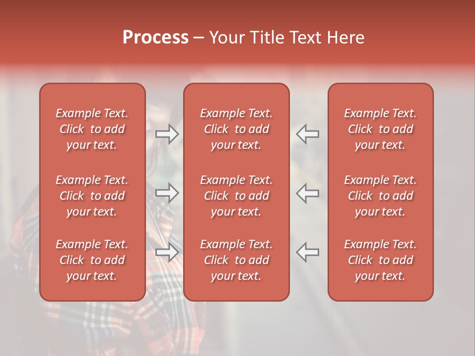 Hipster Expression Smiling PowerPoint Template