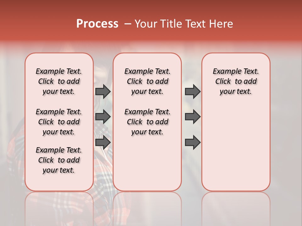 Hipster Expression Smiling PowerPoint Template