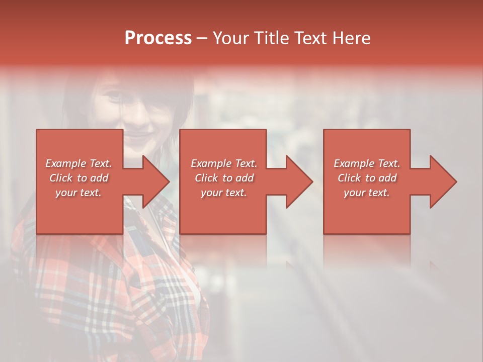 Hipster Expression Smiling PowerPoint Template