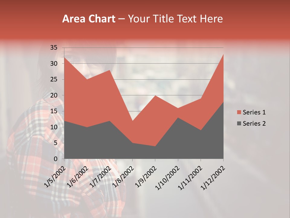 Hipster Expression Smiling PowerPoint Template