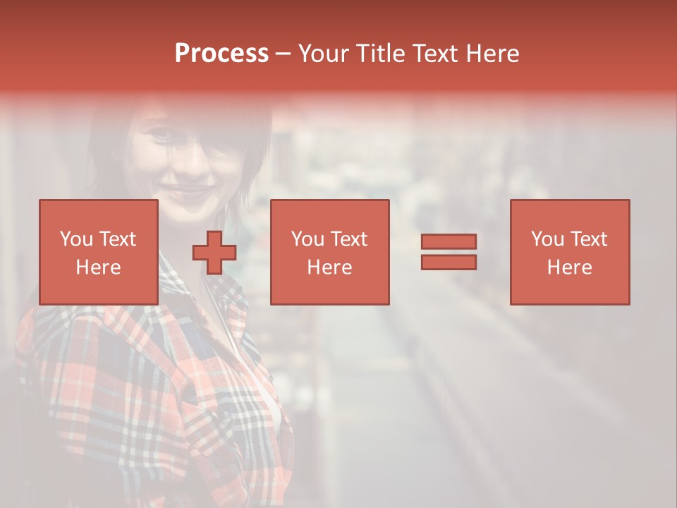 Hipster Expression Smiling PowerPoint Template