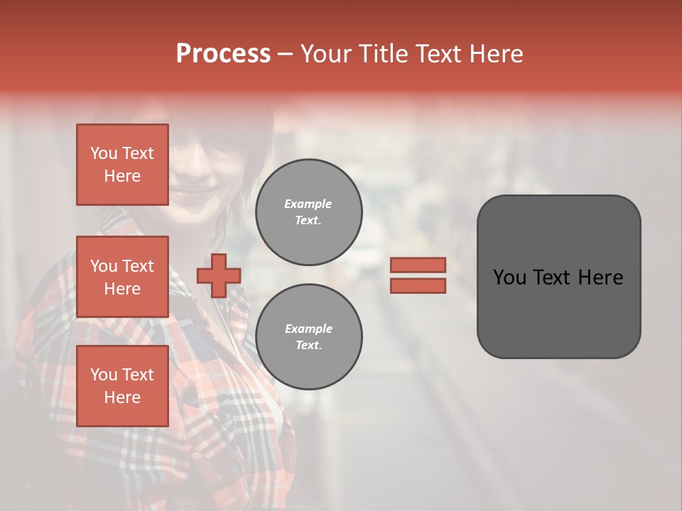 Hipster Expression Smiling PowerPoint Template