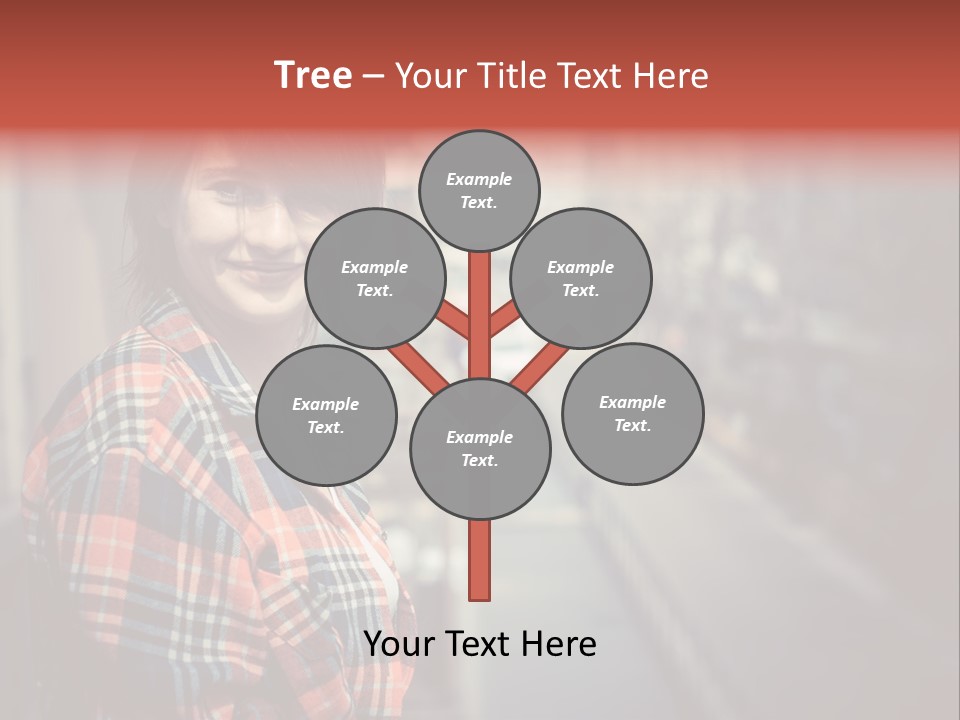 Hipster Expression Smiling PowerPoint Template