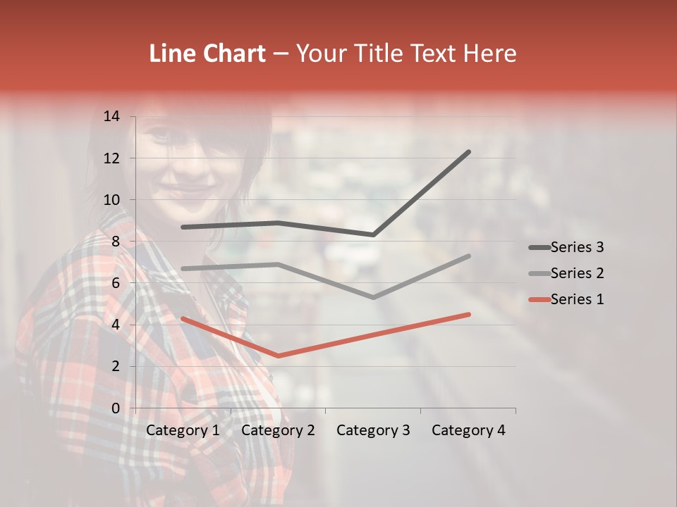 Hipster Expression Smiling PowerPoint Template