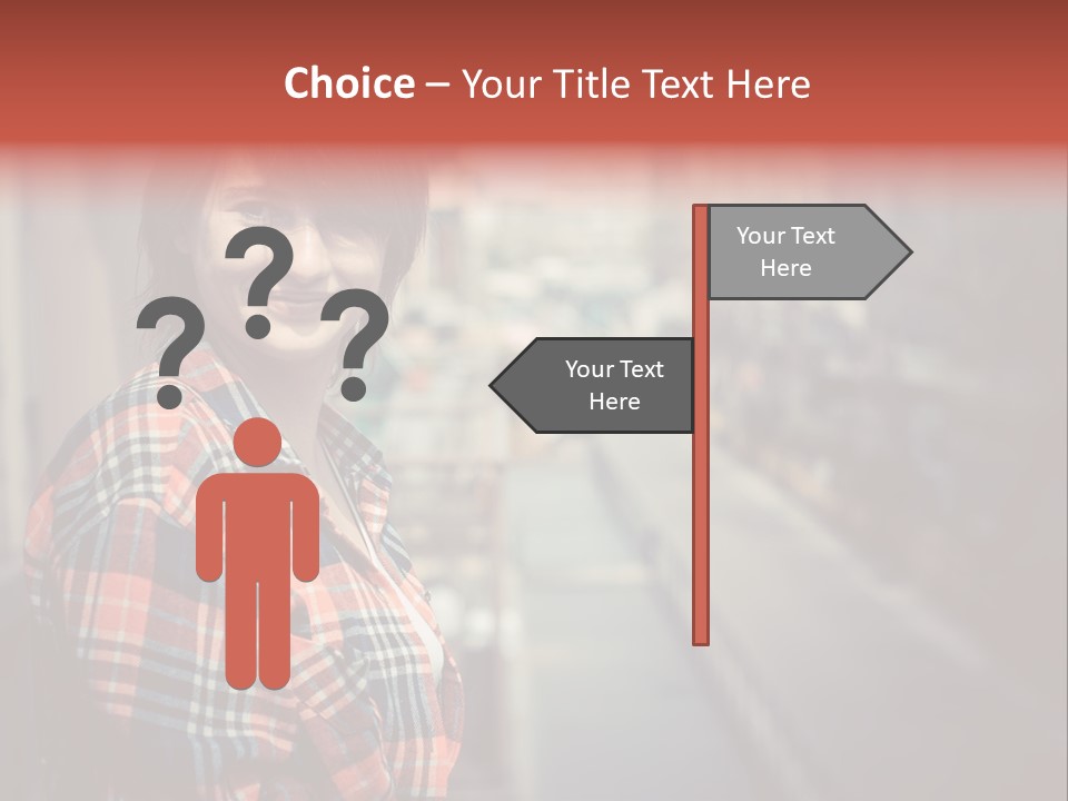 Hipster Expression Smiling PowerPoint Template