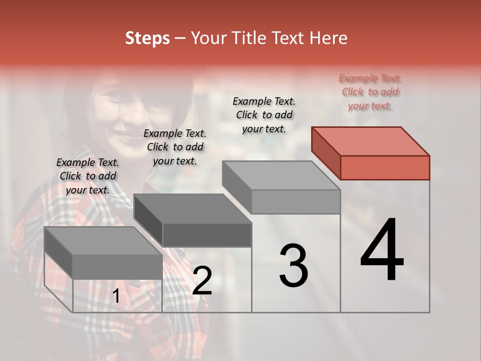 Hipster Expression Smiling PowerPoint Template