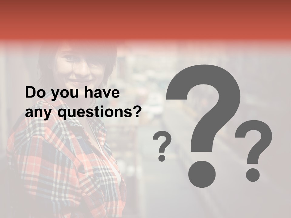 Hipster Expression Smiling PowerPoint Template