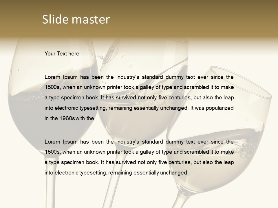 Tempting Bubble Beverage PowerPoint Template