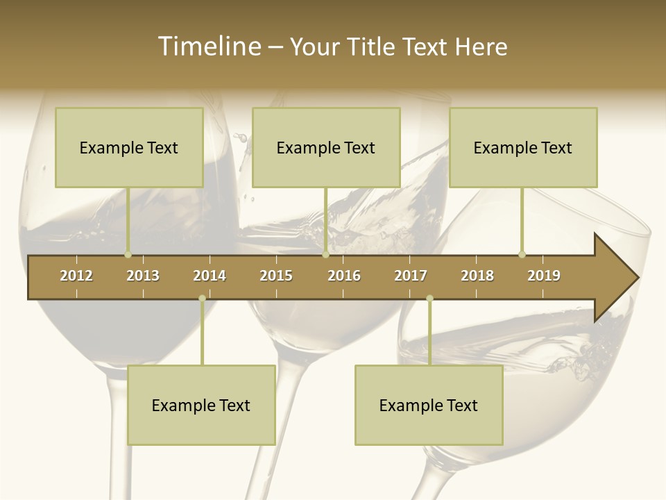 Tempting Bubble Beverage PowerPoint Template