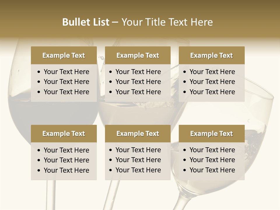 Tempting Bubble Beverage PowerPoint Template