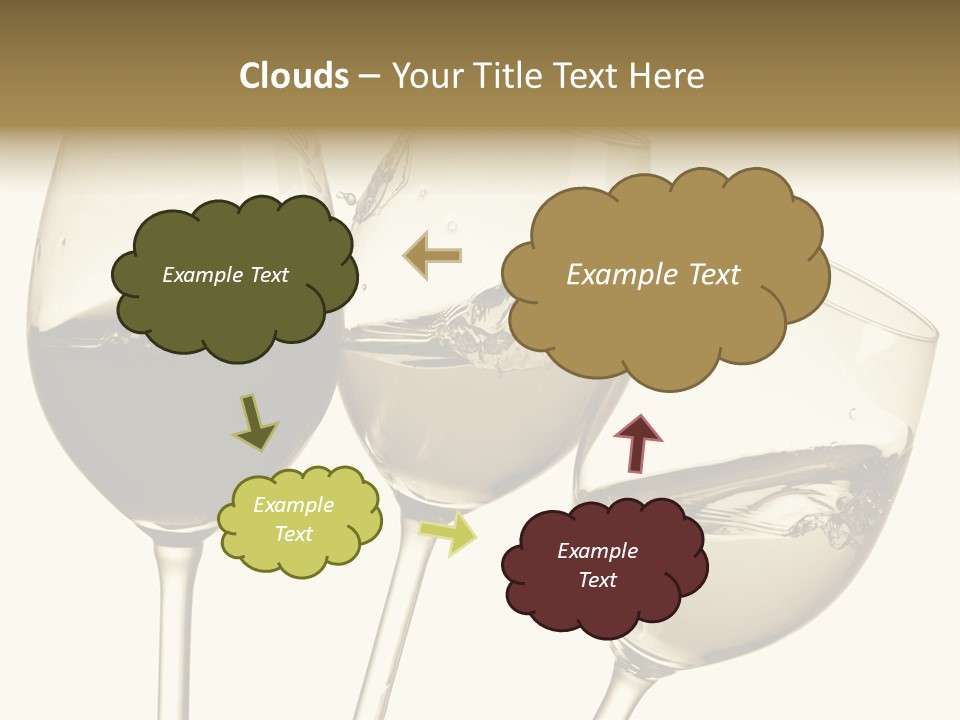 Tempting Bubble Beverage PowerPoint Template