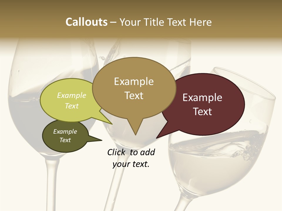 Tempting Bubble Beverage PowerPoint Template