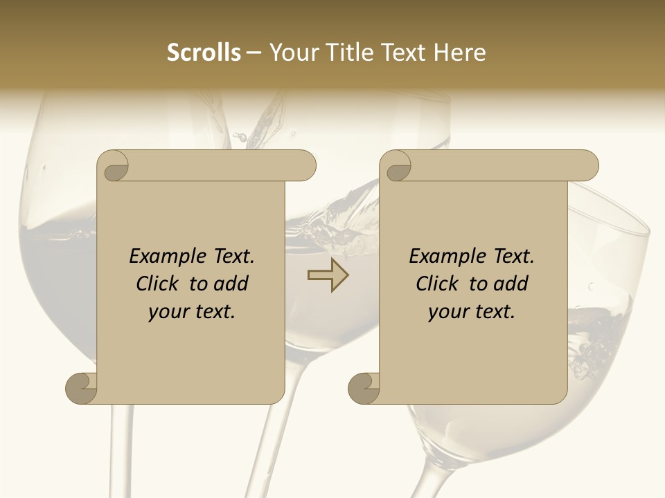 Tempting Bubble Beverage PowerPoint Template