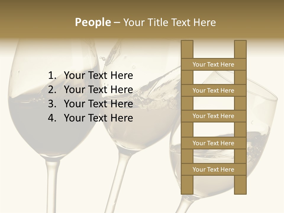 Tempting Bubble Beverage PowerPoint Template