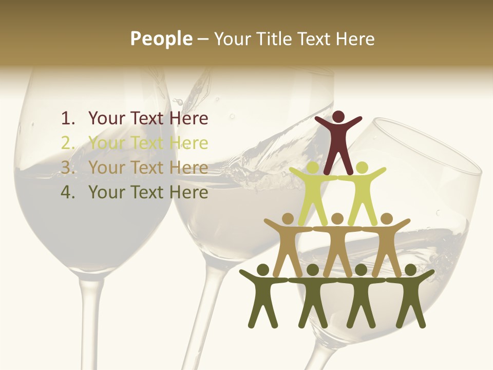 Tempting Bubble Beverage PowerPoint Template