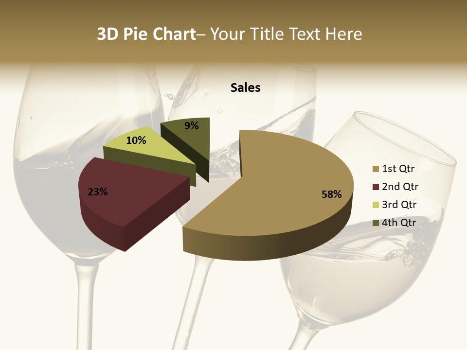 Tempting Bubble Beverage PowerPoint Template