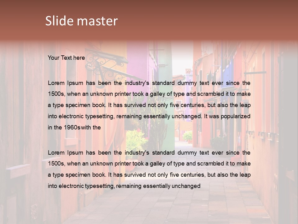 Historic Travel Summer PowerPoint Template