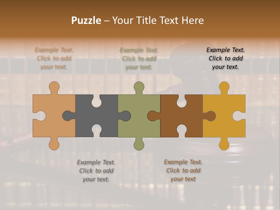 Law Firm Prosecutor Law Enforcement PowerPoint Template