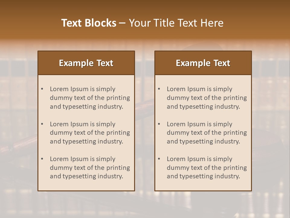 Law Firm Prosecutor Law Enforcement PowerPoint Template