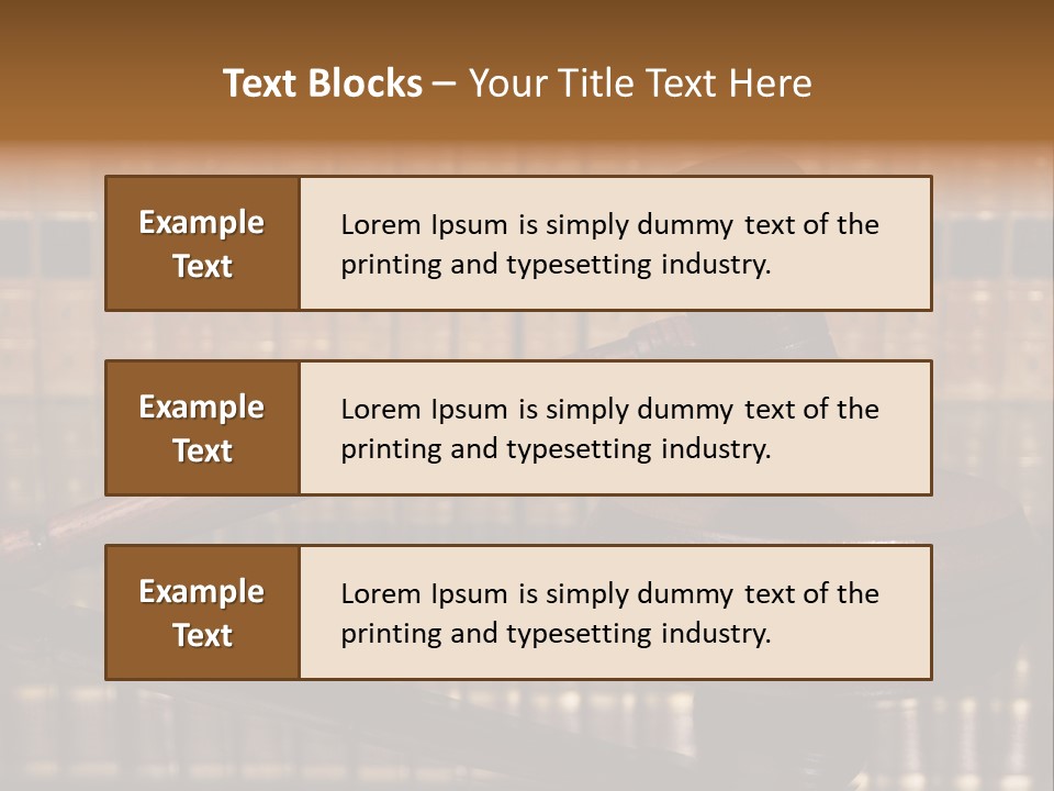 Law Firm Prosecutor Law Enforcement PowerPoint Template