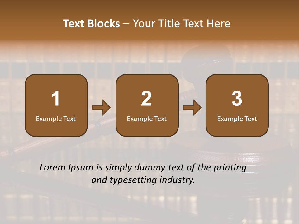 Law Firm Prosecutor Law Enforcement PowerPoint Template