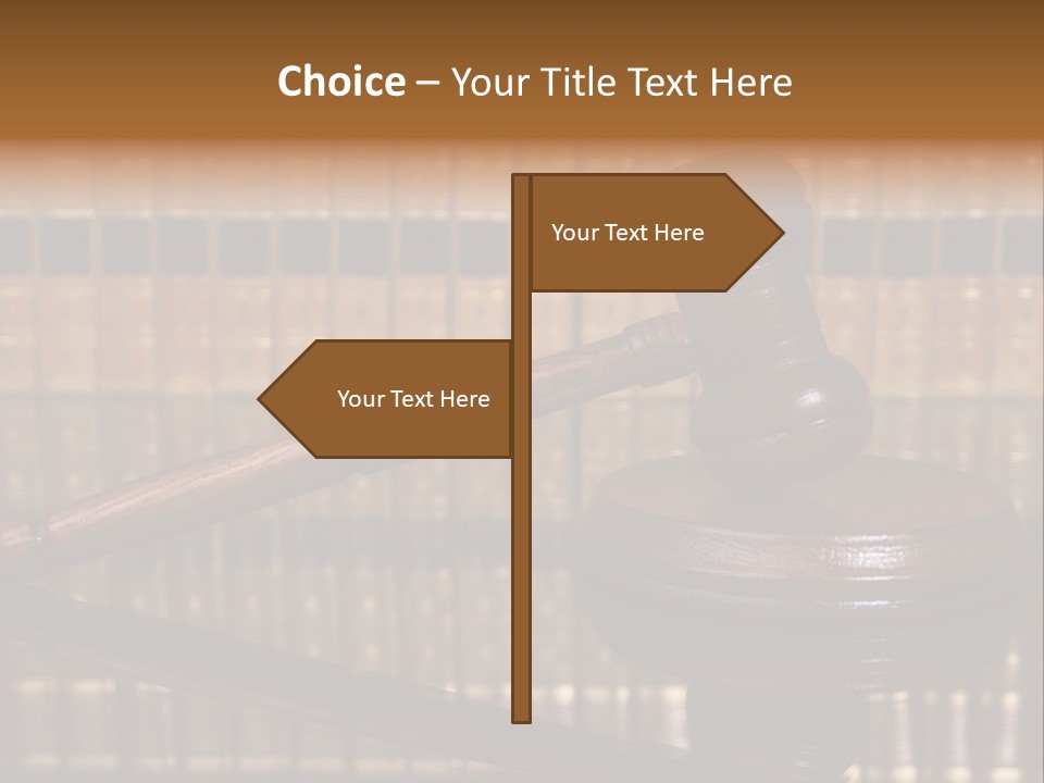 Law Firm Prosecutor Law Enforcement PowerPoint Template