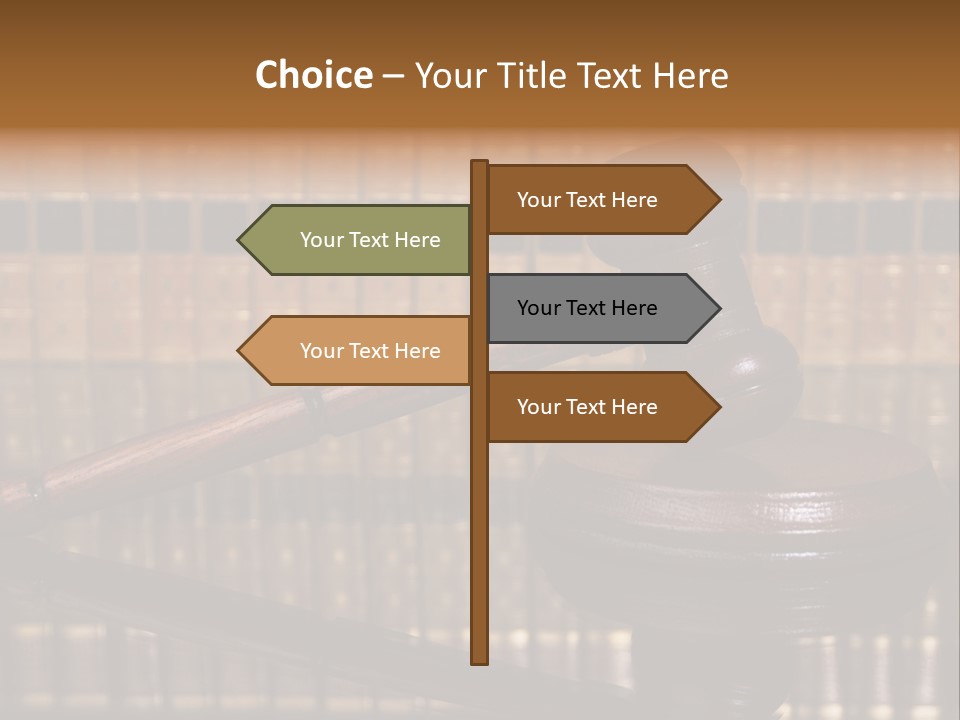 Law Firm Prosecutor Law Enforcement PowerPoint Template