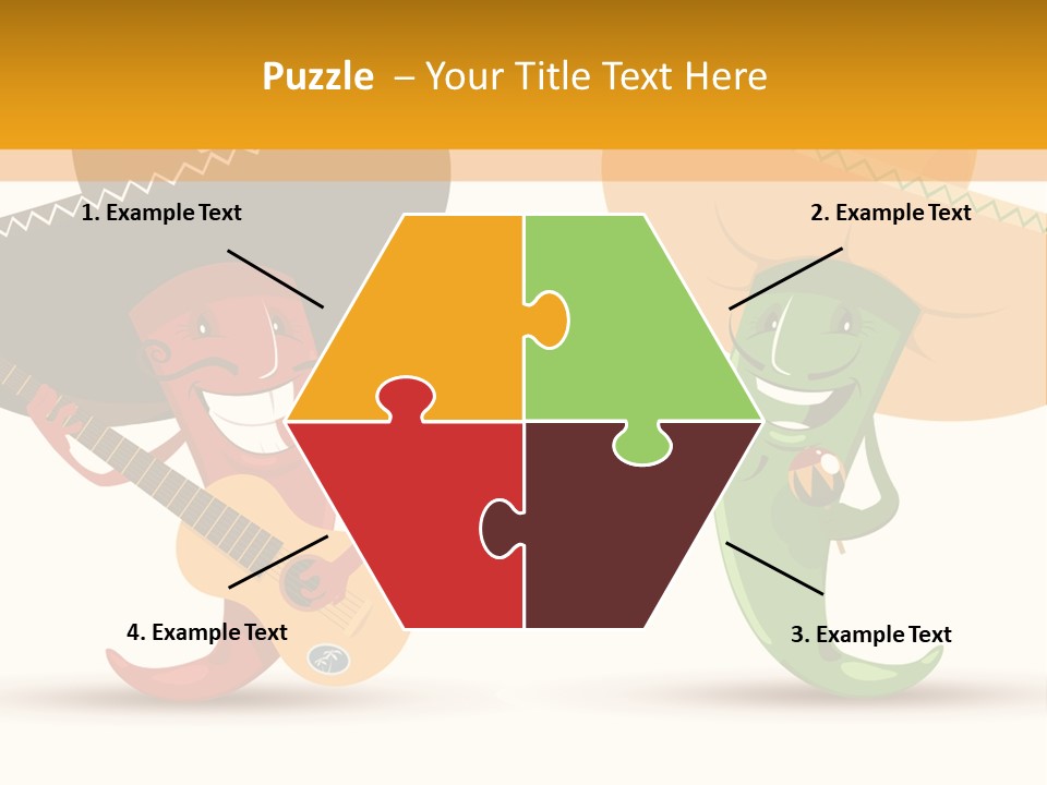 Traditional Cartoon Colorful PowerPoint Template