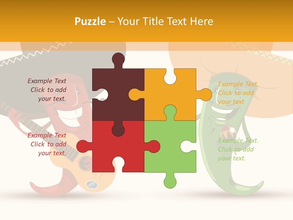 Traditional Cartoon Colorful PowerPoint Template