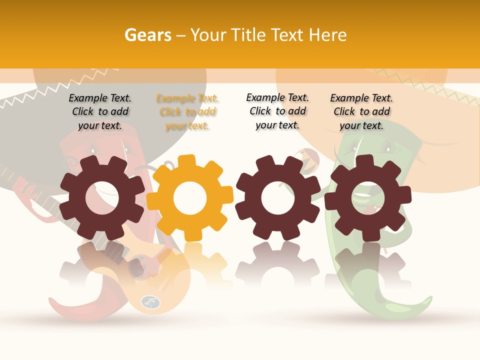 Traditional Cartoon Colorful PowerPoint Template