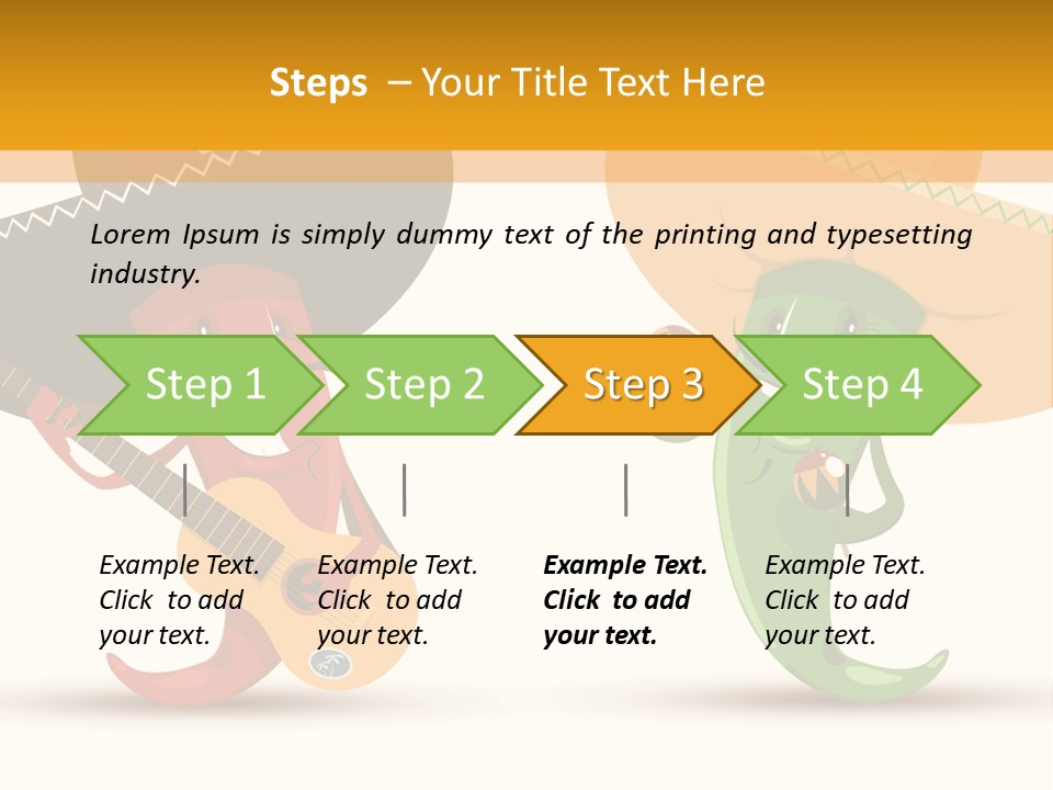 Traditional Cartoon Colorful PowerPoint Template