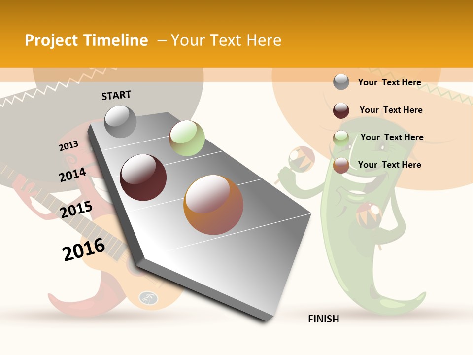 Traditional Cartoon Colorful PowerPoint Template