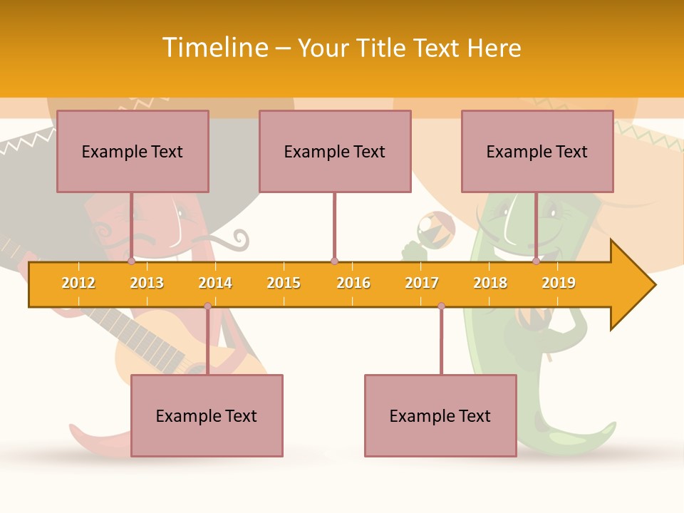 Traditional Cartoon Colorful PowerPoint Template