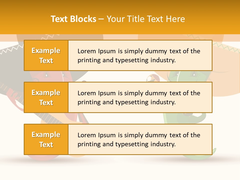 Traditional Cartoon Colorful PowerPoint Template