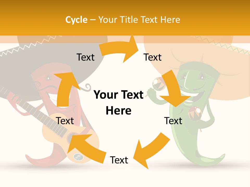 Traditional Cartoon Colorful PowerPoint Template